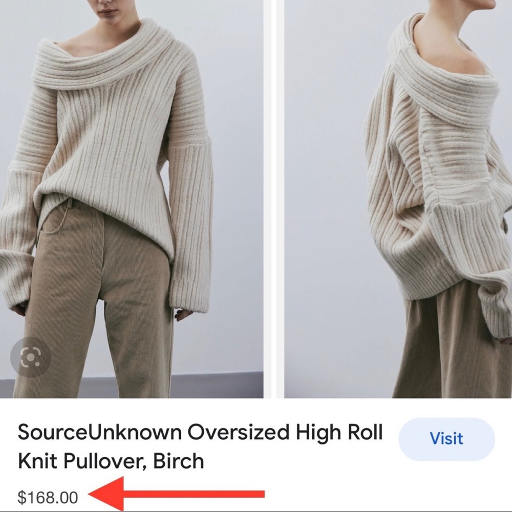 Source Unknown Sweater